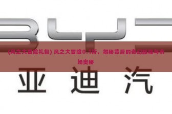 (风之大冒险礼包) 风之大冒险0.1折，揭秘背后的奇幻旅程与市场奥秘